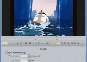 ImTOO Video Splitter for Mac screenshot
