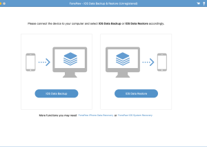 iOS Data Backup & Restore for Mac screenshot