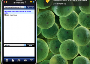 iSoftPhone screenshot