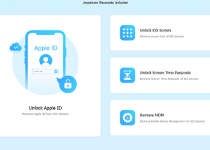 software - Joyoshare iPasscode Unlocker for Mac 4.6.0 screenshot