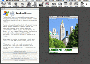 LandlordReport Pro for Mac OS X screenshot