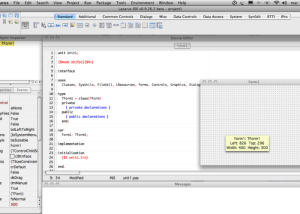 software - Lazarus for Mac OS X 3.2 screenshot