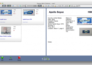 software - LignUp Stamps Multi Collector MacOS 5.14.5 screenshot