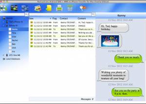 software - Mac Android SMS + MMS to iPhone Transfer 3.2.08 screenshot