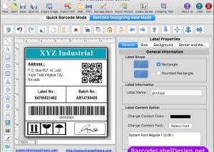 software - Mac Barcode Design Software 4.4 screenshot