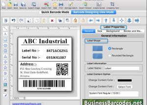 software - Mac Barcode Generator Software 5.9.1.2 screenshot