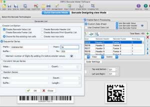 software - Mac Barcode Maker Software 5.8.3.9 screenshot