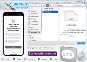 Mac Bulk SMS Sender Application screenshot