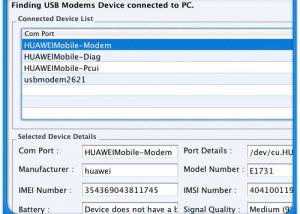 Mac Bulk SMS Software for USB Modems screenshot