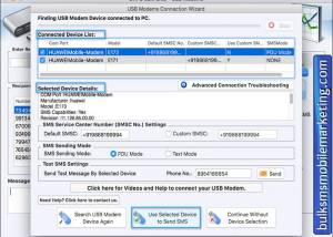 software - Mac Bulk SMS USB Modem 8.3.9.2 screenshot