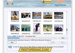 software - Mac Camera Restore 5.3.1.2 screenshot