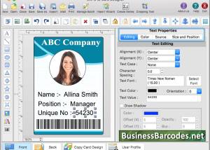 software - Mac Compatible ID Card System 4.0.4 screenshot