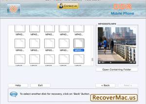 Mac Data Recovery From Mobile Phone screenshot