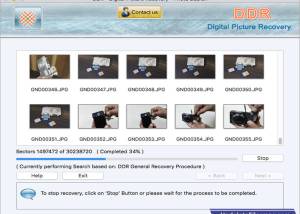 Mac Digital Pictures Recovery screenshot