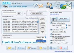 software - Mac Free Bulk SMS Software 8.2.1.0 screenshot