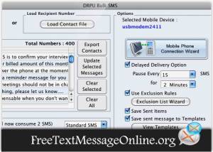 Mac Free Text Messaging Software screenshot