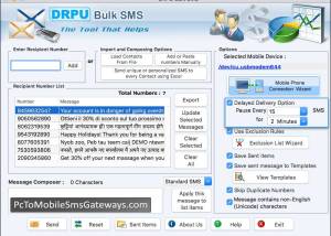 Mac GSM SMS Gateways screenshot