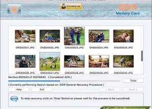 MAC Memory Card Data Recovery Software screenshot