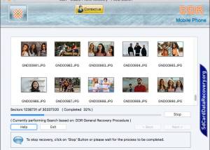 software - MAC Mobile Phone Data Recovery Software 6.3.8.2 screenshot