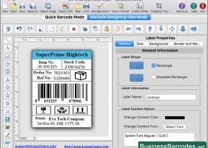 Mac Online Barcode Generator App screenshot