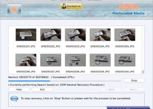 Mac Removable Media File Recovery screenshot