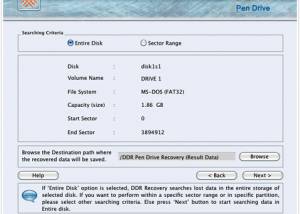 software - Mac Restore Software for USB drive 5.3.1.2 screenshot