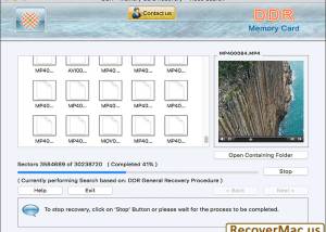 Mac SD Cards Data Retrieval Software screenshot