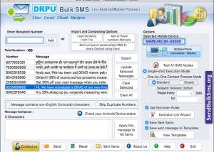 software - Mac Send Bulk SMS Android 6.8.8 screenshot