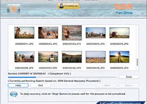 software - MAC USB Drive Data Recovery Software 5.0.6.2 screenshot