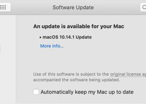 Update For Mac Os