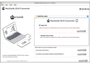 MacSonik OLM Converter screenshot