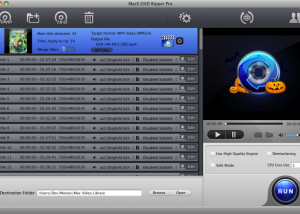 MacX DVD Ripper Pro for Halloween screenshot