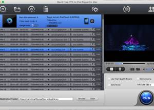 software - MacX Free DVD to iPod Ripper for Mac 4.2.0 screenshot