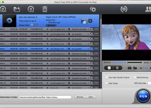 MacX Free DVD to MP4 Converter for Mac screenshot