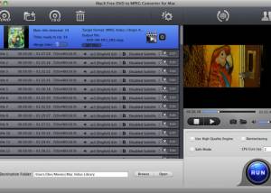 MacX Free DVD to MPEG Converter for Mac screenshot