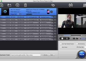 MacX Free iPhone Ripper for Mac screenshot