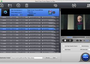 MacX Free iTunes Ripper for Mac screenshot