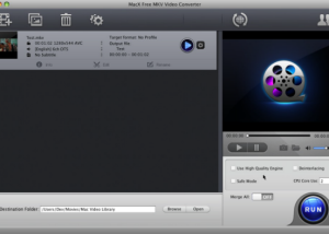 software - MacX Free MKV Video Converter 4.2.4 screenshot