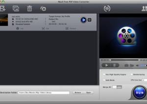 MacX Free PSP Video Converter screenshot