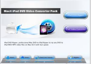 MacX iPad DVD Video Converter Pack screenshot