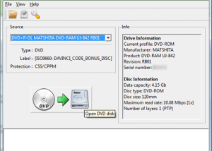 MakeMKV for Mac OS X screenshot