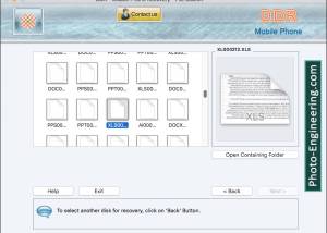 Mobile Phone Data Recovery for Mac screenshot