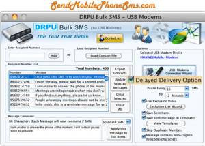 Modem SMS Software Mac screenshot