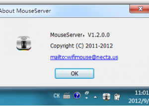 Mouse Server screenshot