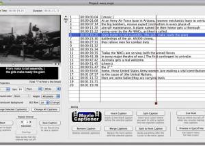 MovieCaptioner for Mac screenshot