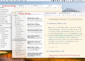 MWeb for Mac screenshot