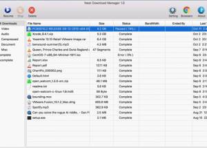 Neat Download Manager Mac screenshot