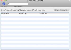 software - Office Product Key Finder for MAC 1.1.4 screenshot