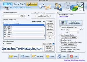 Online Mac Bulk SMS screenshot