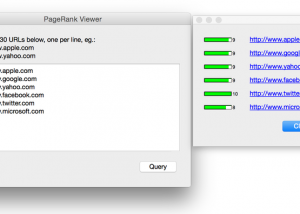 PageRank Viewer for Mac screenshot